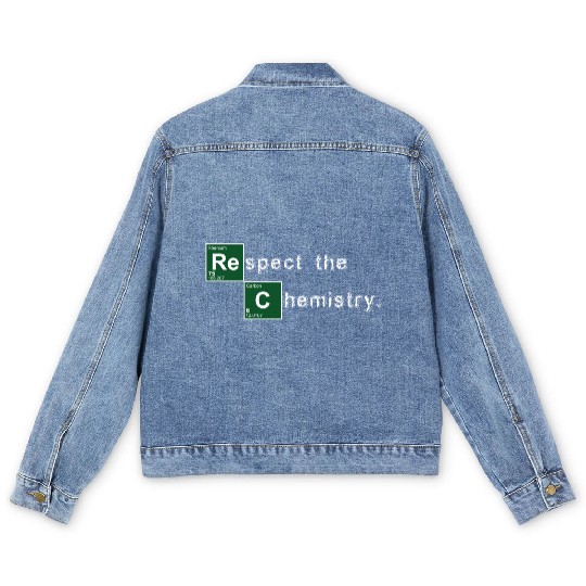 Respect the Chemistry Breaking Bad Men's Denim Jackets