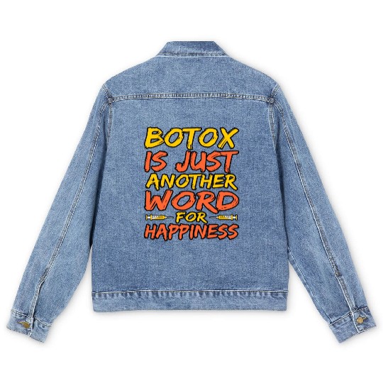 Aesthetic Nurse Botox Injector Gift Men's Denim Jackets