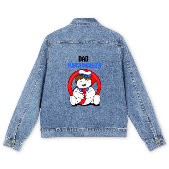 DAD ghostbusters 2 Men's Denim Jackets
