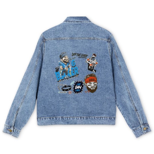 baker mayfield Men's Denim Jackets