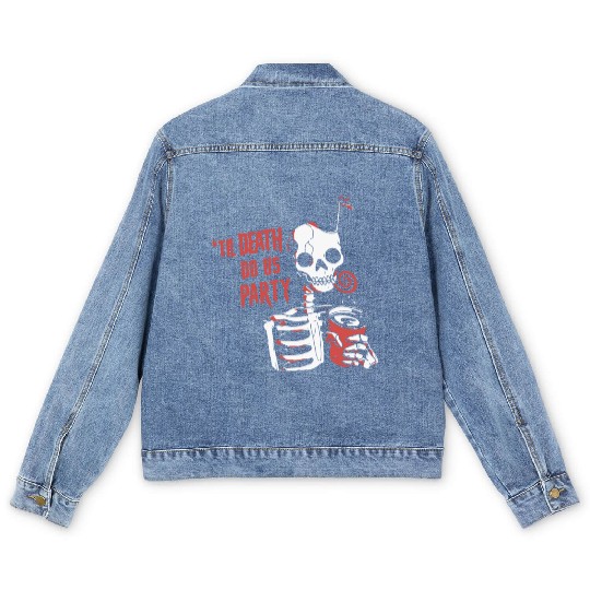 Til Death Do Us Party Men's Denim Jackets