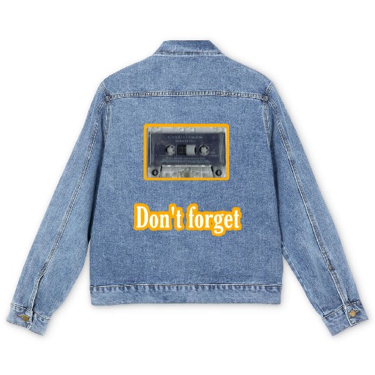 Cassette tape Men's Denim Jackets
