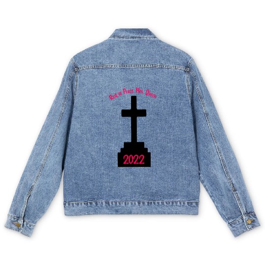 Rest in Peace Men's Denim Jackets
