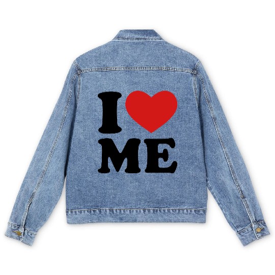 I Love Me Men's Denim Jackets
