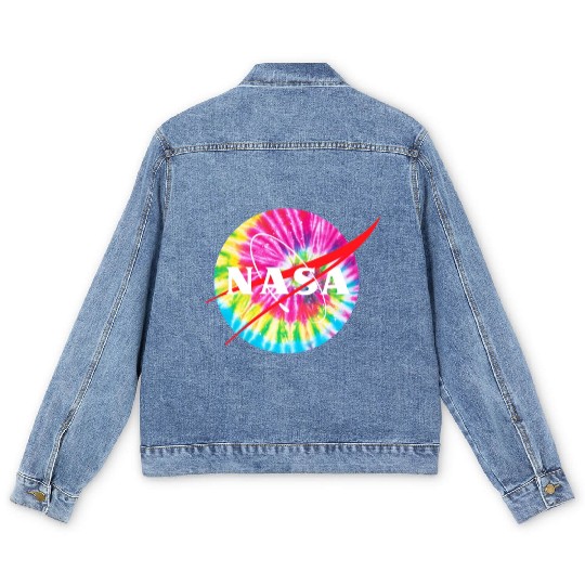 NASA Tie Dye Men's Denim Jackets