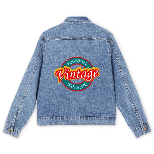 Foosball vintage all star Men's Denim Jackets