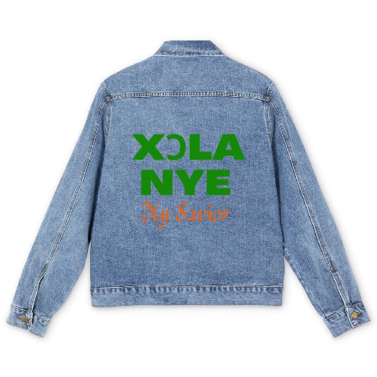XORLA NYE OR MY SAVIOR Men's Denim Jackets
