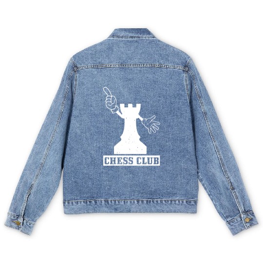 CHESS CLUB Men's Denim Jackets
