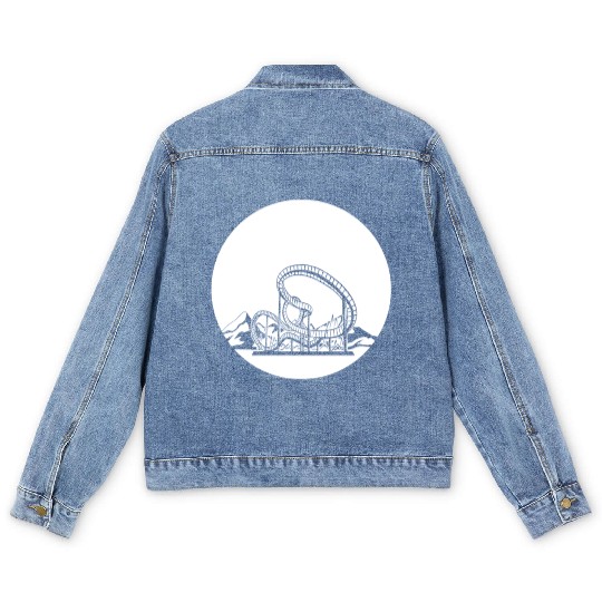 Roller Coaster Men's Denim Jackets