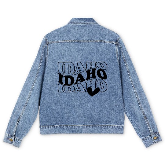 Idaho Women Men's Denim Jackets & Women Pullover