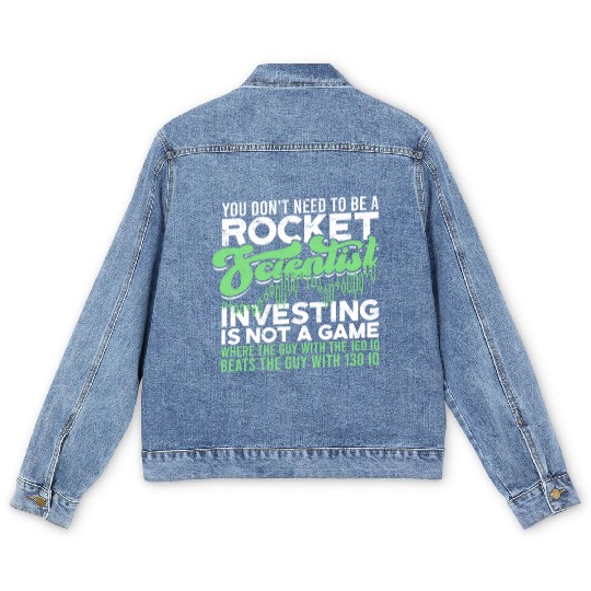 You don't need to be a rocket scientist. Men's Denim Jackets