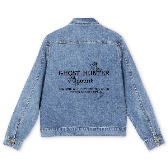 Ghost Hunters Like It Freaky Men's Denim Jackets