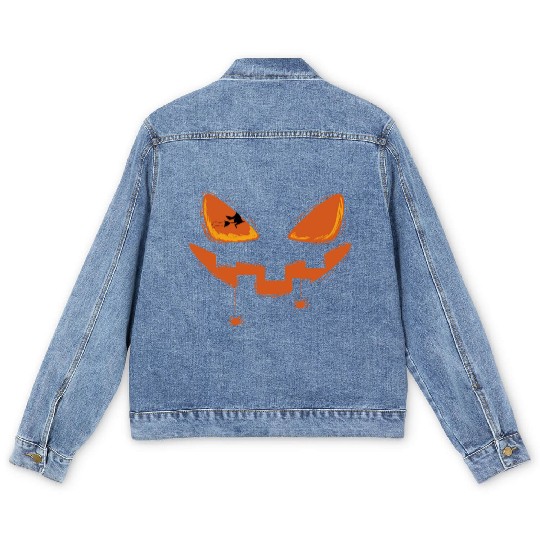 SWEET HALLOWEEN 3 Men's Denim Jackets
