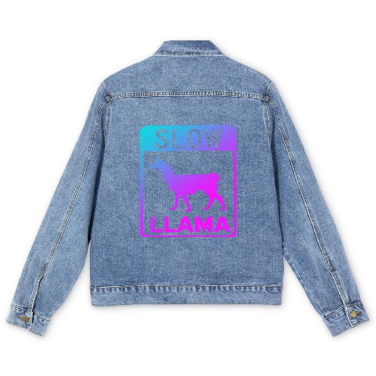 Phish Slow Llama Men's Denim Jackets