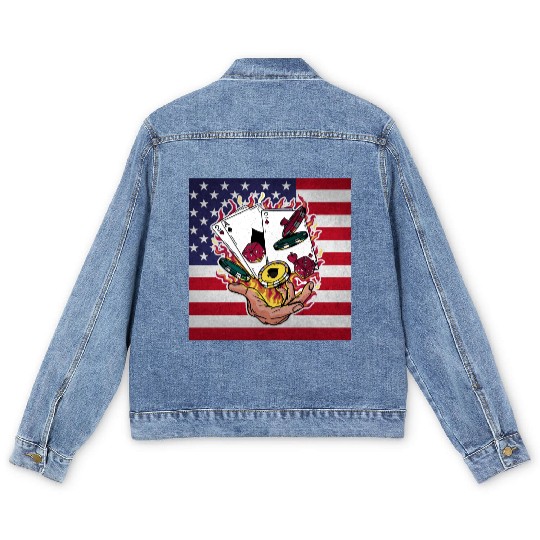 Poker Men's Denim Jackets