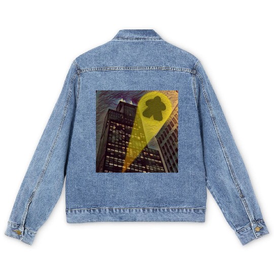 Emergency Game Night Men's Denim Jackets
