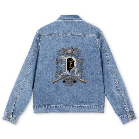 Phillies Abstract Men's Denim Jackets