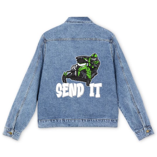 Extreme Gonna Send It Men's Denim Jackets
