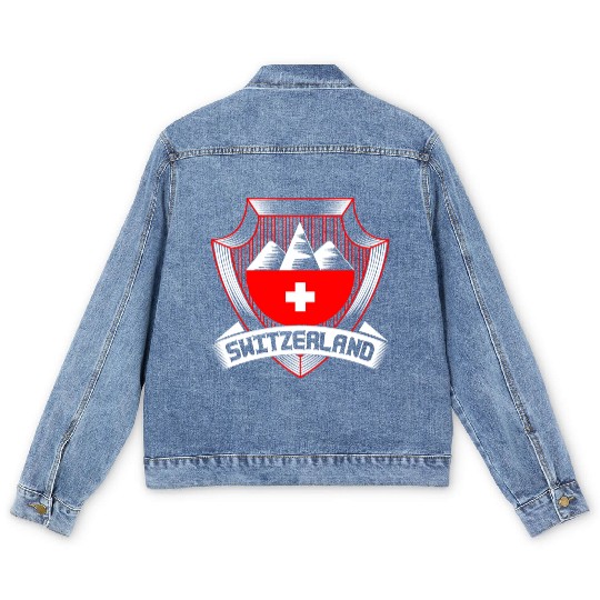 Switzerland Men's Denim Jackets