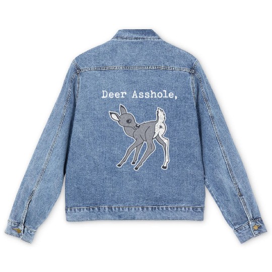 DEER ASSHOLE Men's Denim Jackets