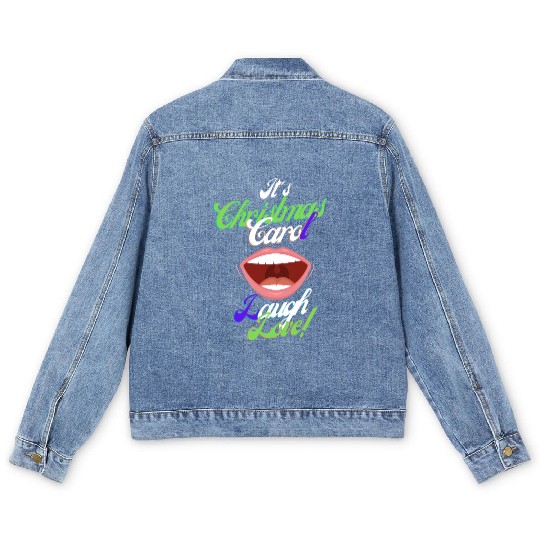 Christmas Carol Gift And T- Men's Denim Jackets Shop Now.