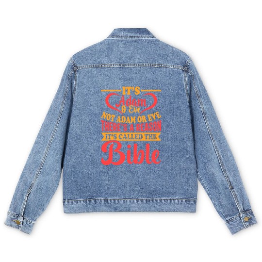 Bisexual Pride Bi LGBTQ Bisexuality Queer Rainbow Men's Denim Jackets