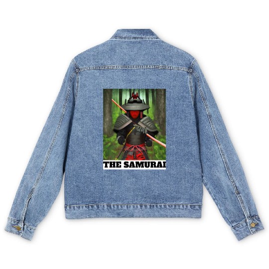 THE SAMURAI PRIDE Men's Denim Jackets