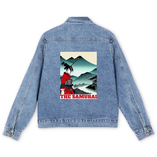 THE SAMURAI PRIDE Men's Denim Jackets