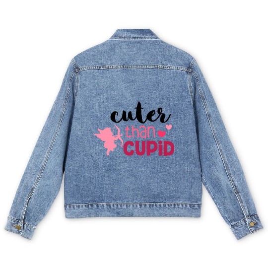 Cuter than Cupid Men's Denim Jackets