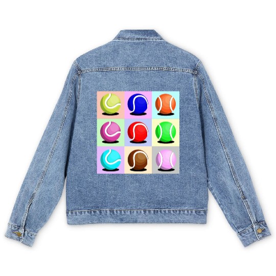 Cadeau pour joueurs et joueuses de padel Men's Denim Jackets