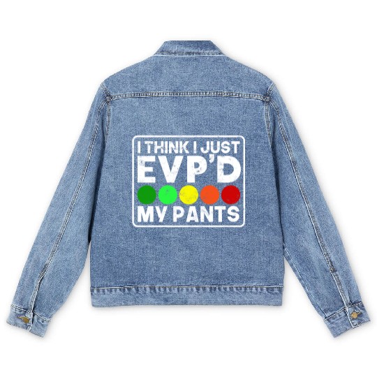 I think I just EVP'D my pants - supernatural Men's Denim Jackets
