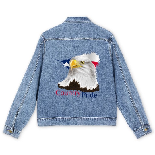 Texas Eagle Men's Denim Jackets