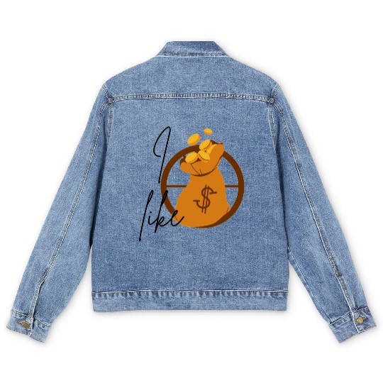 money dollar Men's Denim Jackets