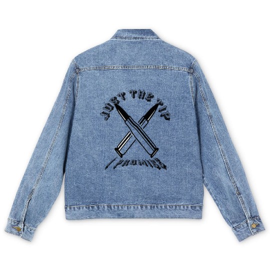 JUST THE TIP I PROMISS Men's Denim Jackets