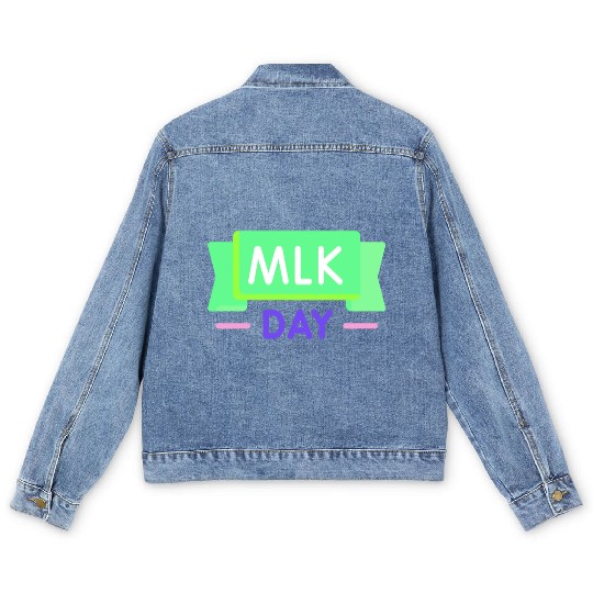 Martin Luther king jr. day Men's Denim Jackets