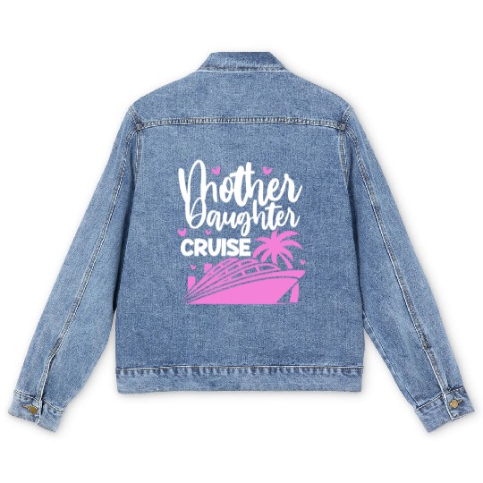 Mother Daughter Cruise Men's Denim Jackets