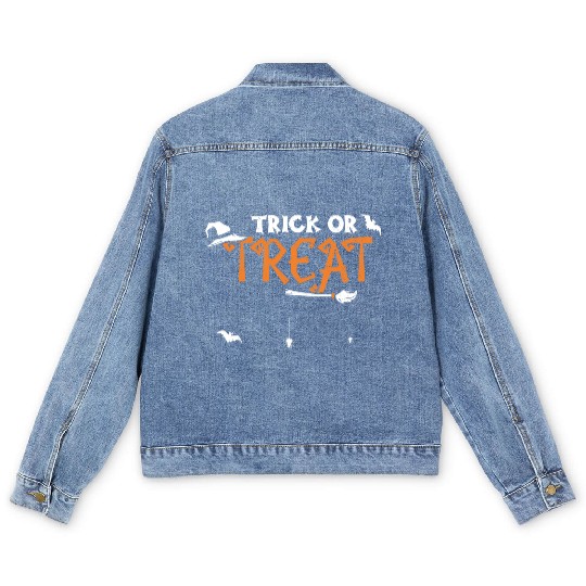 Trick Or Treat - Halloween Men's Denim Jackets