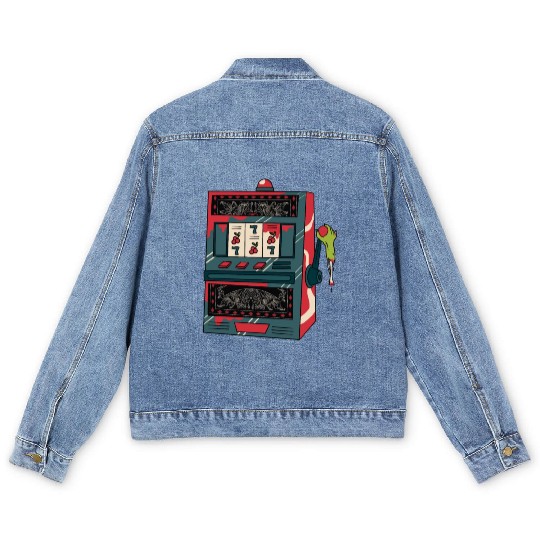 Zombie hand poker Zombie hand poker inspiration st Men's Denim Jackets