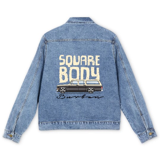 square body Santa Fe Tan Men's Denim Jackets