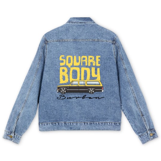 square body Colonial yellow Men's Denim Jackets