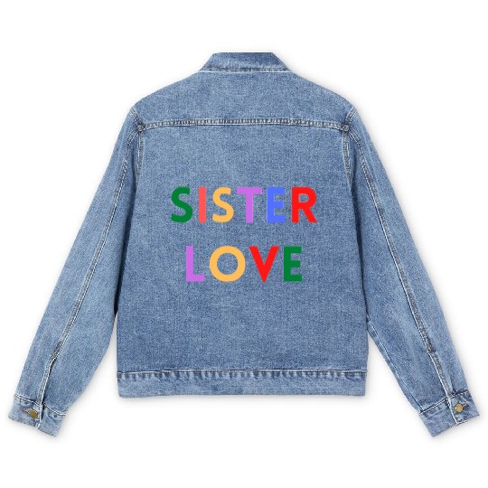SISTER LOVE Men's Denim Jackets