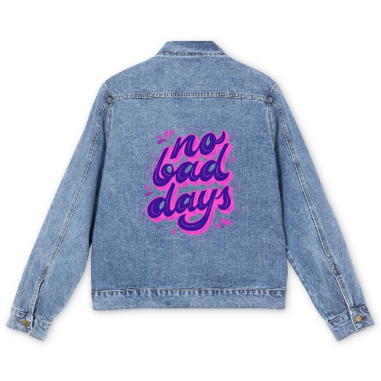 No Bad Days Men's Denim Jackets