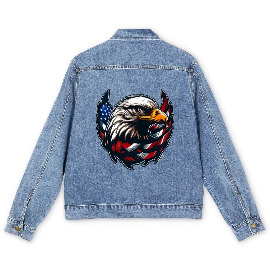 American Pride Men's Denim Jackets