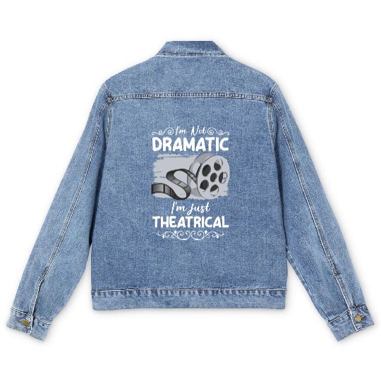 Actress Stage Drama Club Men's Denim Jackets