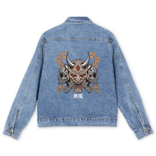 Oni Demon Japan Men's Denim Jackets