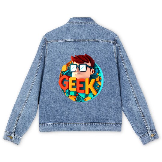 "Geek" Men's Denim Jackets
