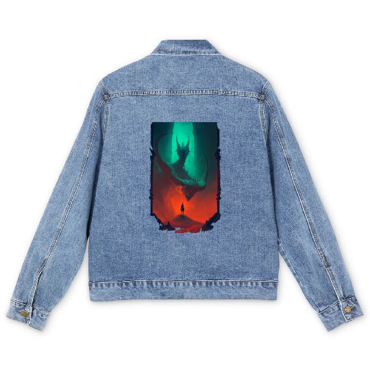 Lonely Journey Men's Denim Jackets
