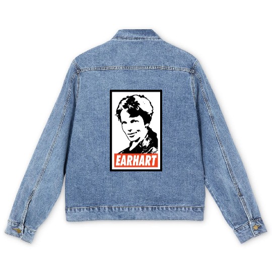 Amelia Earhart Men's Denim Jackets
