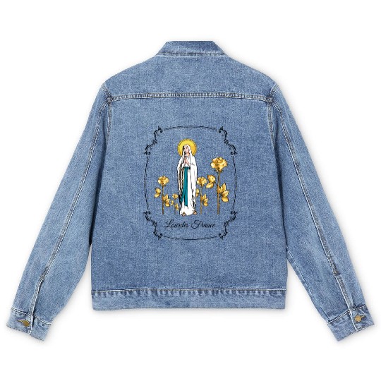 Our Lady of Lourdes Men's Denim Jackets