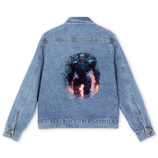 Terminator Exoskeleton Men's Denim Jackets